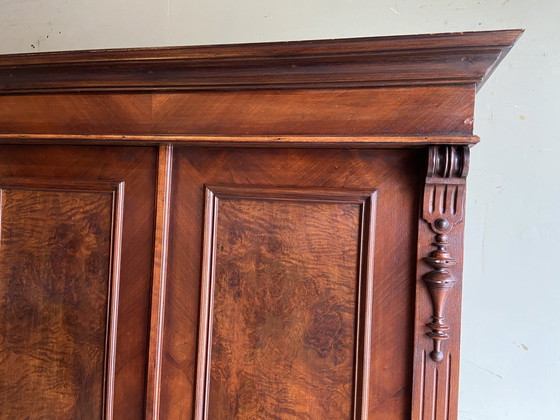 Image 1 of Art Deco Cabinet Walnut