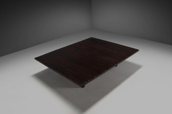 Image 1 of Large Bamboo And Wenge Coffee Table By Axel Vervoordt, Belgium