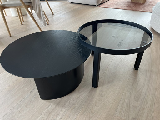 FÉST Tables basses (Plateau & Cedric Small in Black)