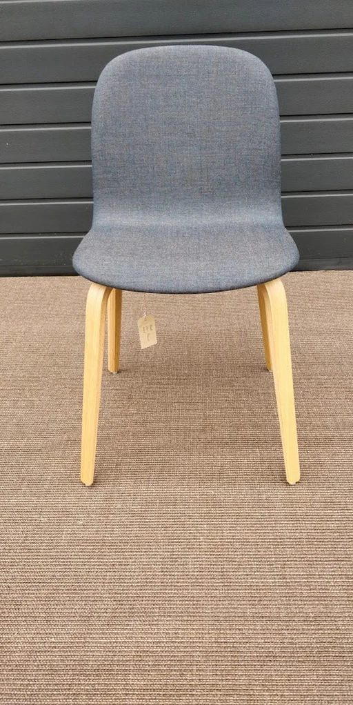 Muuto Visu wood base upholstered