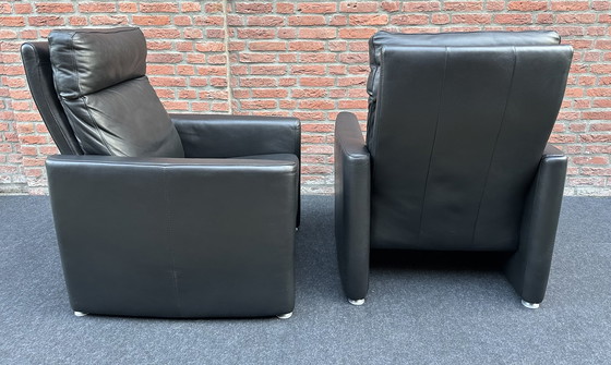 Image 1 of W Schillig Word Of Comfort 2 X Armchairs