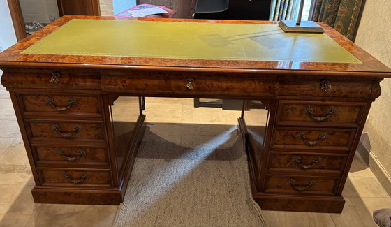 Image 1 of English desk walnut