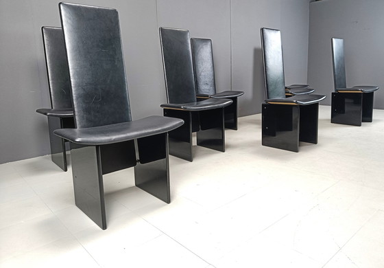 Image 1 of Rennie Dining Chairs By Kazuhide Takahama, 1970, Set Of 8