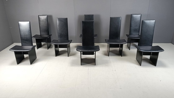 Image 1 of Rennie Dining Chairs By Kazuhide Takahama, 1970, Set Of 8