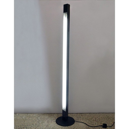 Vintage neon floor lamp model "Rio" by Rodolfo Bonetto for Luci, 1980