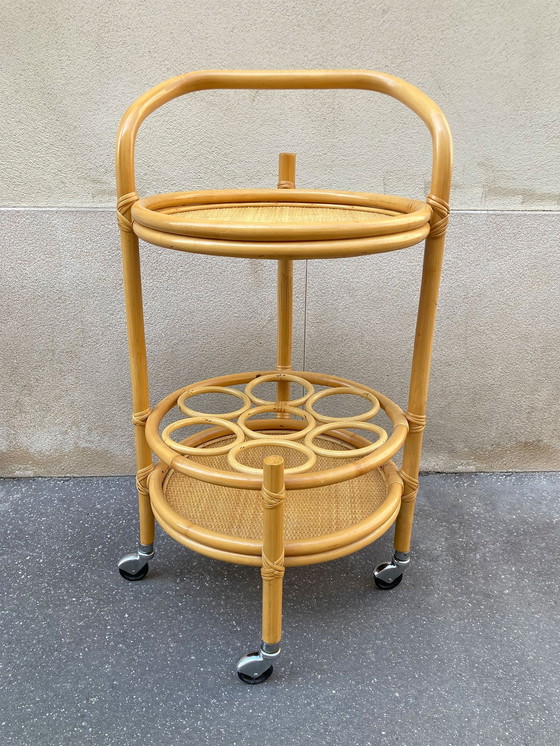 Image 1 of Vintage Midcentury Bar Cart