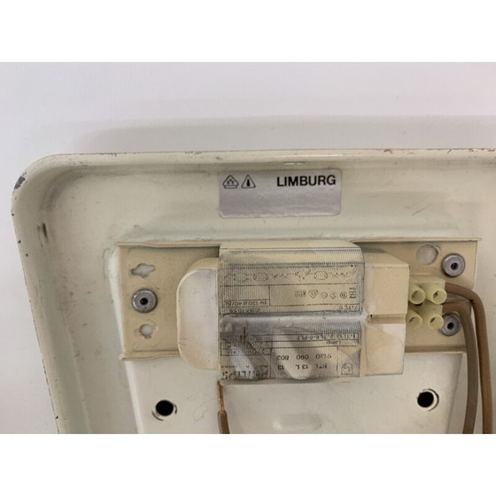 Image 1 of Set of 3 vintage Limburg Glashutte wall lamps, 1970s