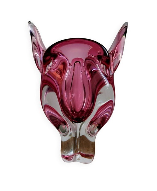 Hospodka Cat Head Vase