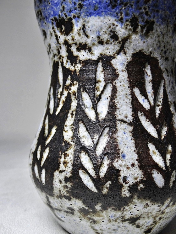 Image 1 of Curieuse Verseuse Glazed Stoneware Attributed to Albert Thiry Vallauris 60'S