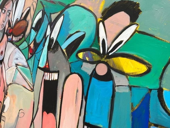 Image 1 of Pittura • Terapia sessuale • Andrzej Gudanski • Arte contemporanea • Elementarismo astratto • XXL • 2022