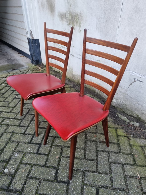 2x Ladder chair Cees Braakman Pastoe