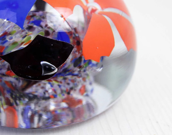 Image 1 of Nice glass sulphide paperweight