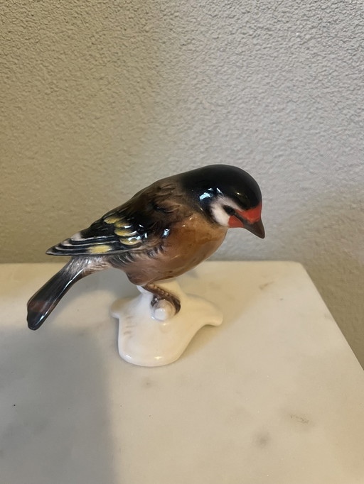 Goebel figurine goldfinch