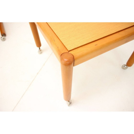 Image 1 of Vintage mobile conference table by Ton, Czechoslovakia 1970s