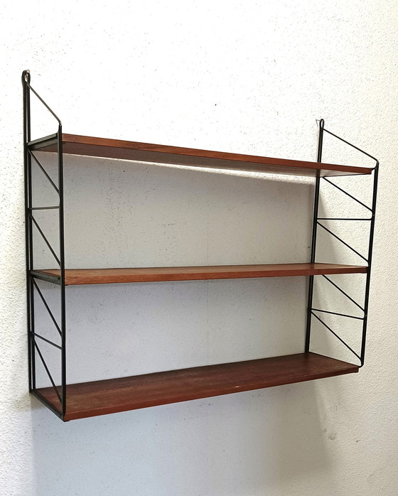 Image 1 of sixties string wall rack