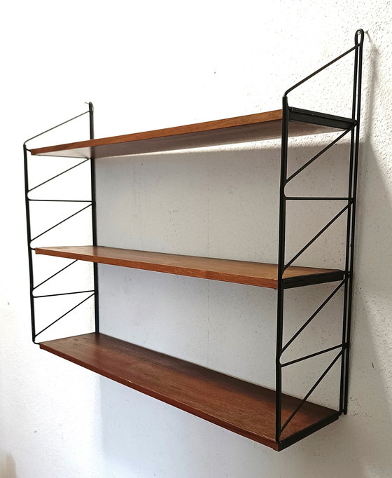 Image 1 of sixties string wall rack