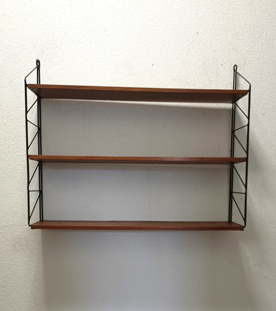 Image 1 of sixties string wall rack