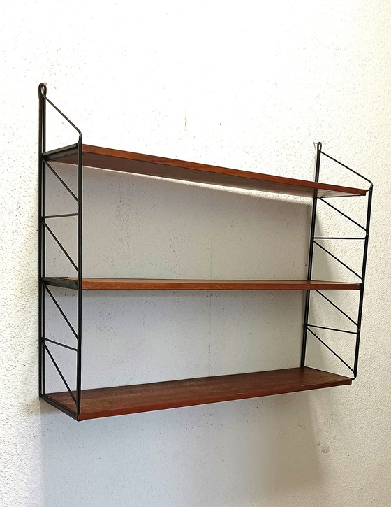 Image 1 of sixties string wall rack