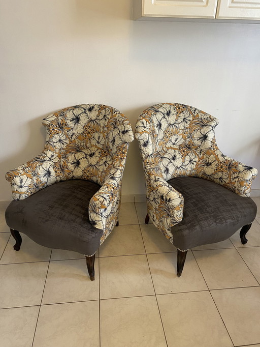 Crapaud Antique Armchairs