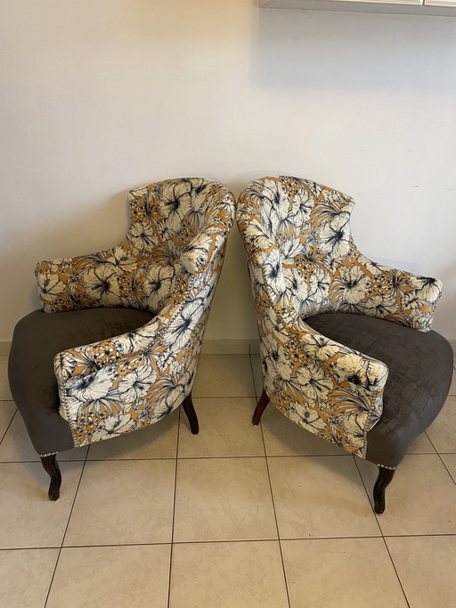 Crapaud Antique Armchairs