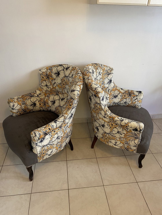 Image 1 of Crapaud Antique Armchairs