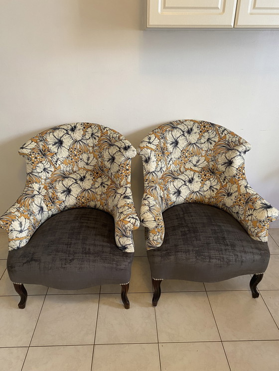 Image 1 of Crapaud Antique Armchairs