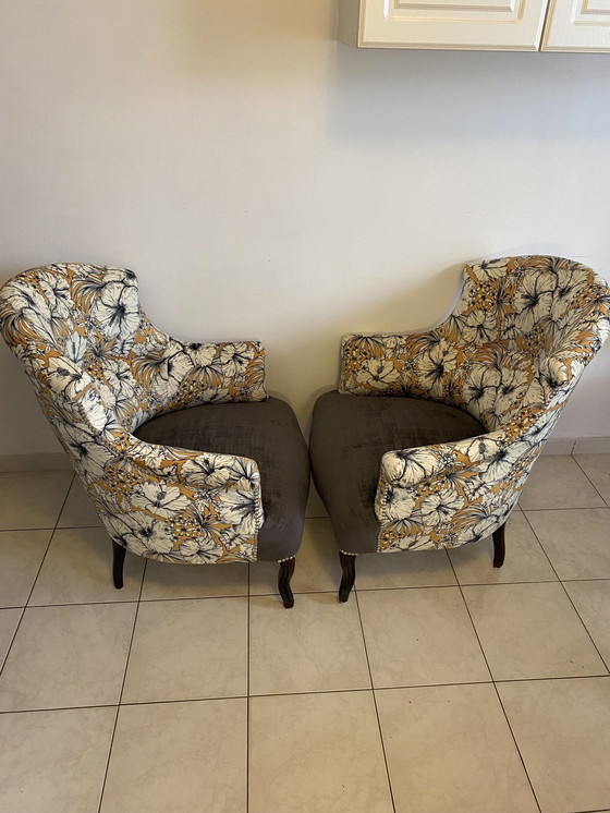 Image 1 of Crapaud Antique Armchairs