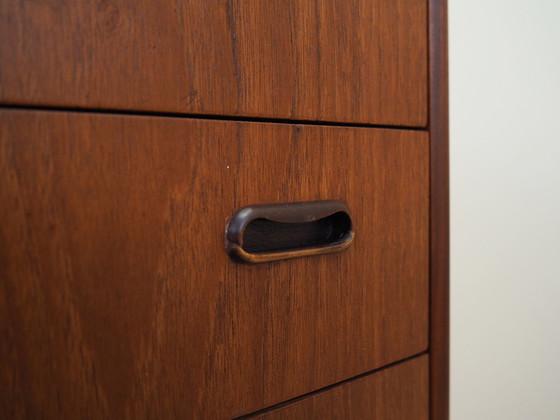 Image 1 of Teak Chest Of Drawers, Danish Design, 1960S, Production: Denmark