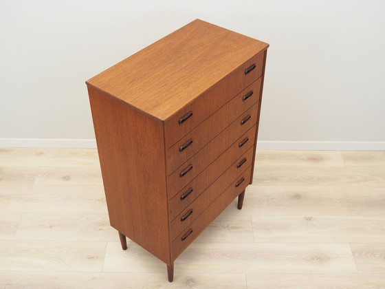 Image 1 of Teak Chest Of Drawers, Danish Design, 1960S, Production: Denmark