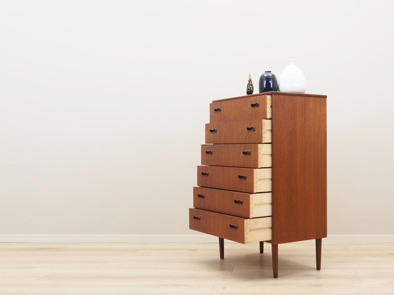 Image 1 of Teak Chest Of Drawers, Danish Design, 1960S, Production: Denmark