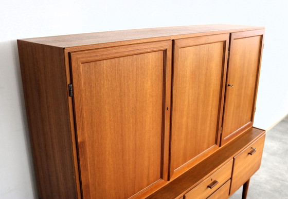 Image 1 of Vintage Teak Wall Cabinet