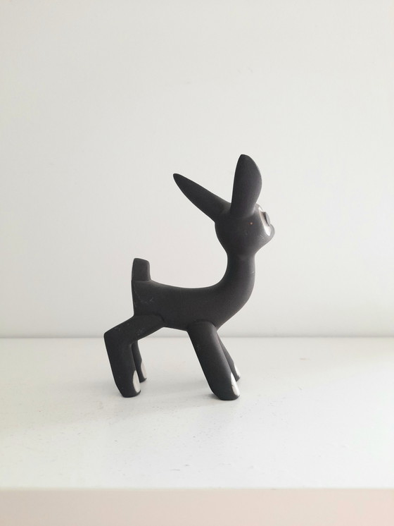 Image 1 of Figurine bambi en céramique de Jaap Ravelli