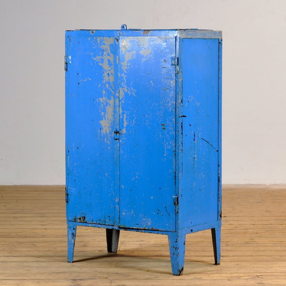 Image 1 of Industrial Iron Cabinet, 1960S