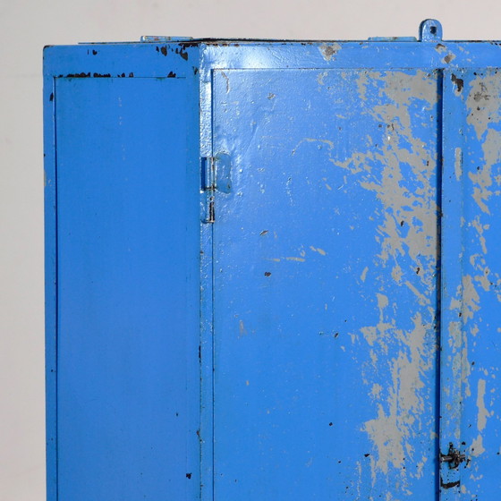 Image 1 of Industrial Iron Cabinet, 1960S