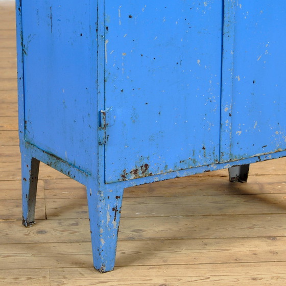 Image 1 of Industrial Iron Cabinet, 1960S