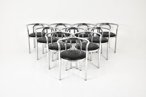 Chaises "Locus Solus" par Gae Aulenti pour Poltronova, années 1960