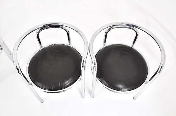 Image 1 of "Locus Solus" Chairs by Gae Aulenti for Poltronova, 1960s