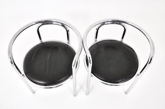 Image 1 of "Locus Solus" Chairs by Gae Aulenti for Poltronova, 1960s