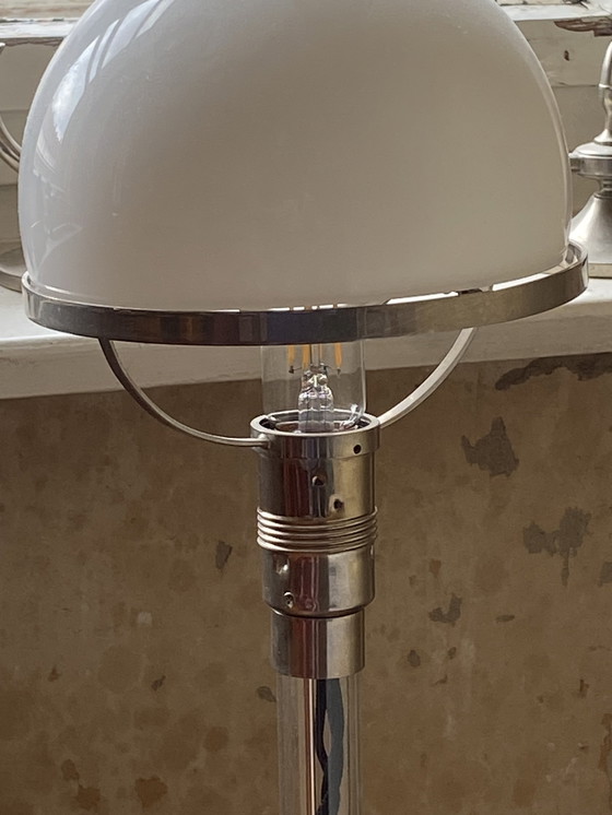 Image 1 of Carl Jacob Jucker / Wilhelm Wagenfeld Table Lamp 'glass Lamp'