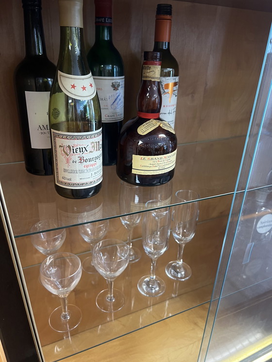 Image 1 of Vintage Highboard / Dressoir / Wandkast met bar