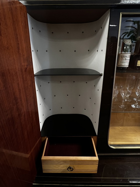 Image 1 of Highboard Vintage / Dressoir / Wandkast met bar