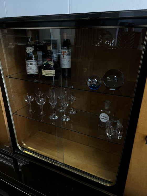 Image 1 of Highboard Vintage / Dressoir / Wandkast met bar