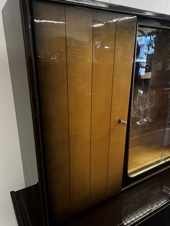 Image 1 of Highboard Vintage / Dressoir / Wandkast met bar