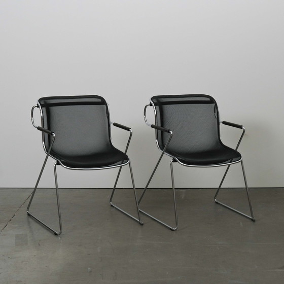 Image 1 of 2X Penelope Armchairs, Charles Pollock, Castelli