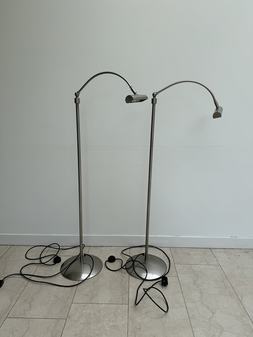 2x Reading Lamp Frantzen In Art Deco And Gispen Style