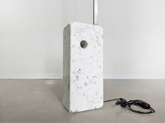Image 1 of Flos Arco arc lamp Achille & Pier Giacomo Castiglioni marble