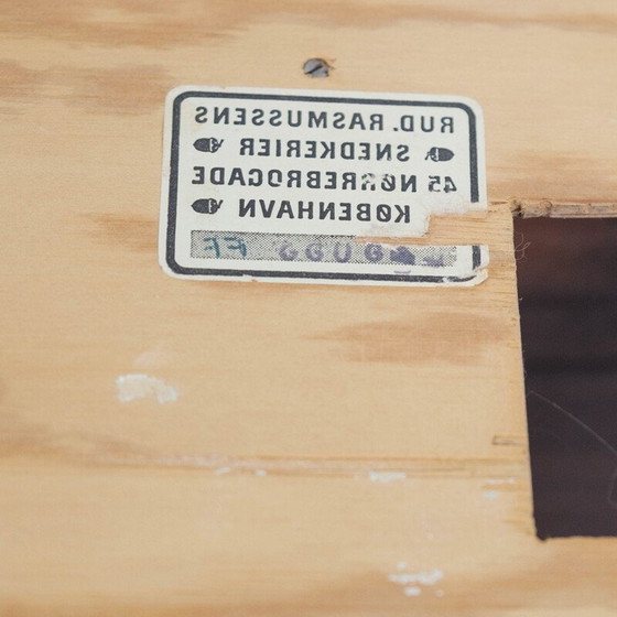 Image 1 of Vintage bookcase in light mahogany by Mogens Koch for Rud Rasmussen, 1960