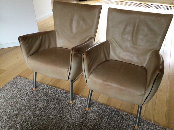 Image 1 of 2X Label Chairs By Gerard Van Den Berg