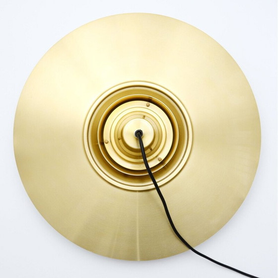 Image 1 of Lampada a sospensione vintage in ottone per Superlight, Danimarca 1970