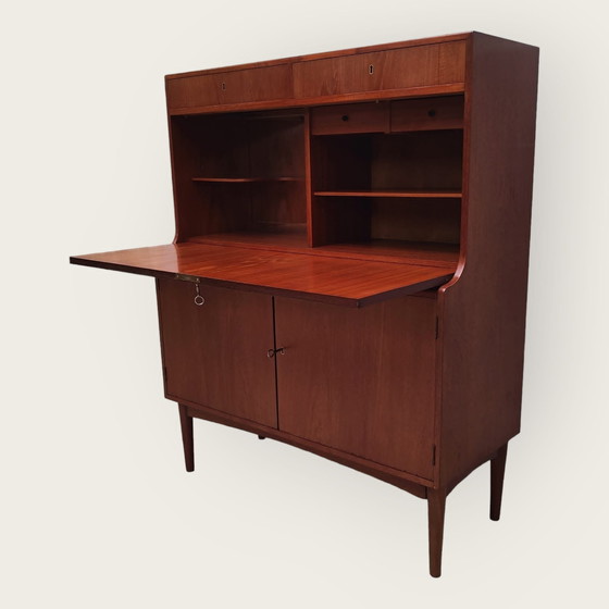 Image 1 of Mid Century secretary